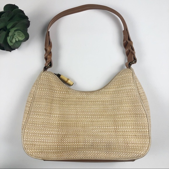 Fossil Handbags - 💜Woven Fossil Shoulder Bag
